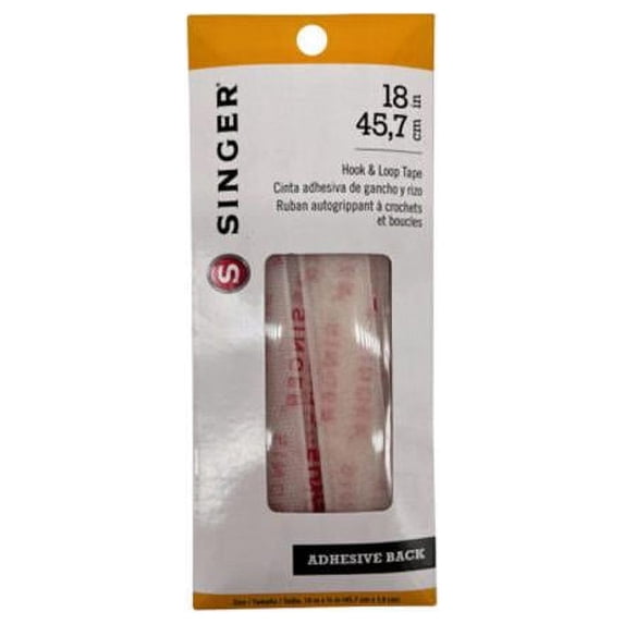 Kole Imports AG114-54 18 in. Singer Tape Hook & Loop, Pack of 54