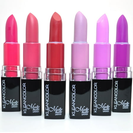 Kleancolor Madly Matte Lipstick Set of 6 Colors
