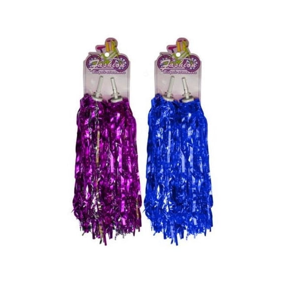 Kole Imports BH998-48 Bicycle Streamers, Assorted Color - Case of 48