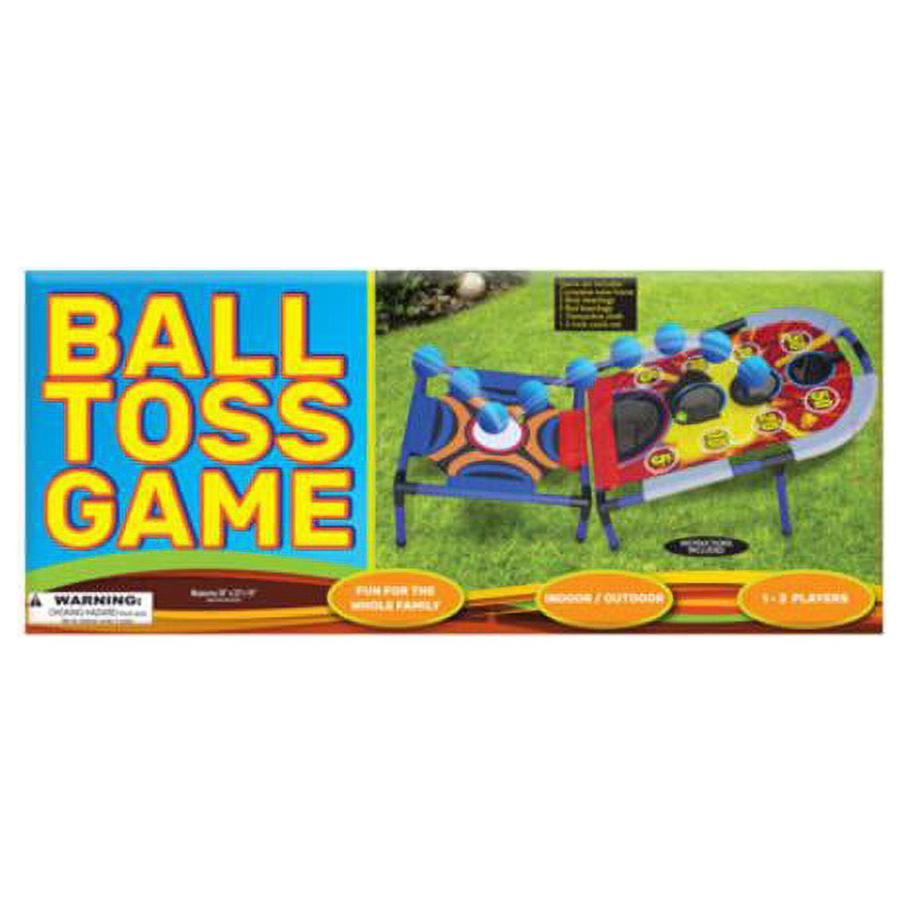 Kole Imports FB4223 4Slots Ball Toss Game for Indoor & Outdoor Pack