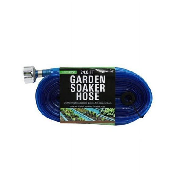 Kole Imports GA064-8 24 ft. Foldable Garden Soaker Hose - Pack of 8