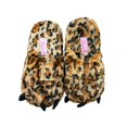 thumbnail image 1 of Kole Imports GE425-18 Womens Animal Print Slippers, Assorted Styles & Sizes - Case of 18, 1 of 1