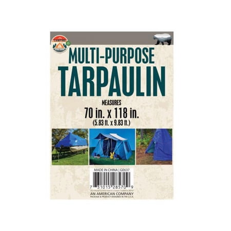 Kole Imports GE637-16 Multi-Purpose Tarpaulin - Pack of 16