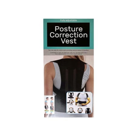 Kole Imports GE651-4 Posture Correction Vest - Pack of 4