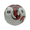 thumbnail image 1 of Kole Imports GE822-8 Soccer Ball with Flame Design, Red - Size 5 - Pack of 8, 1 of 1