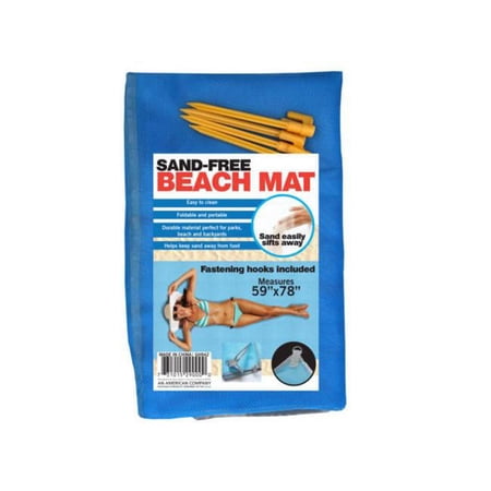 Kole Imports GH942-8 Sand-Free Beach Mat - Pack of 8