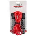 thumbnail image 1 of Kole Imports  Go Zone Cardio Jump Rope with Grip Handles, Red - Pack of 12, 1 of 1