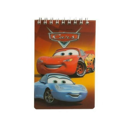Kole Imports KL296-24 3.375 x 5.25 in. Disney Cars Mini Notebook, Pack of 24