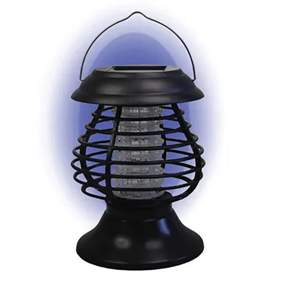 Kole Imports LIGHTZAPPER Solar-Powered Light & Insect Zapper