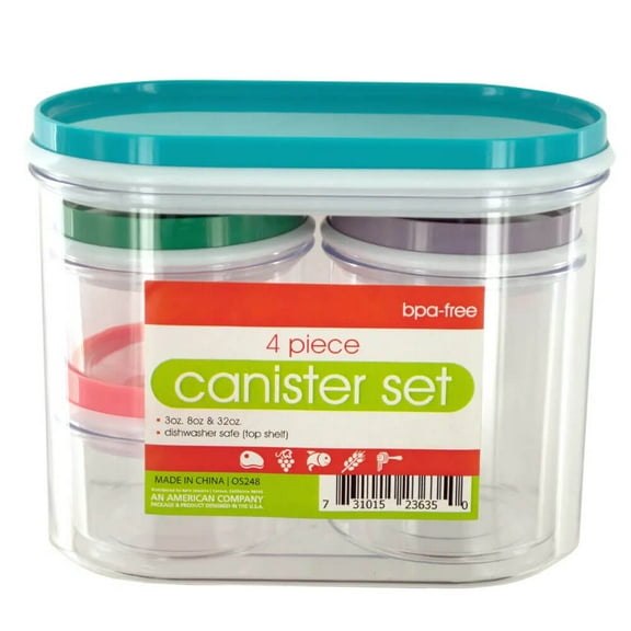 Kole Imports NESTINGCANST Multi-Purpose Nesting Canister Set