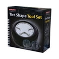 thumbnail image 1 of Kole Imports OS982-8 5.25 x 2.25 in. Tire Shape Tool Set - Pack of 8, 1 of 1