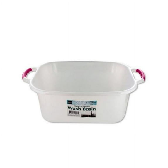 Kole Imports OT020-18 Rectangular Multi-Purpose Wash Basin - Pack of 18