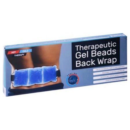 Kole Imports OT164-8 Therapeutic Gel Beads Back Wrap - Pack of 8