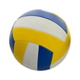 thumbnail image 1 of Kole Imports OT498-2 8.5 in. Yellow & Blue Volleyball, Size 5 - Pack of 2, 1 of 1
