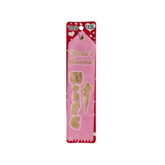 Kole Imports SB103-144 Valentine Award Ribbon - Pack of 144