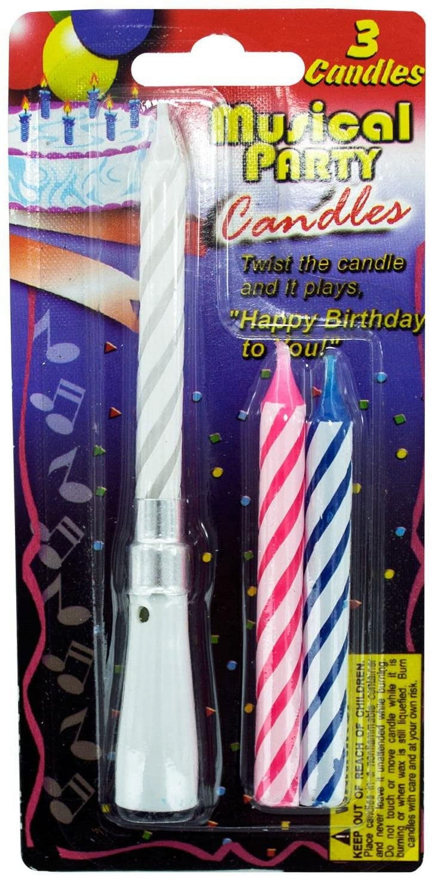 Kole Imports Unique Singing Birthday Candles. Singing Candles for