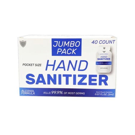 Kole Imports ZS337-6 Hand Sanitizer - Pack of 6 - 40 Piece