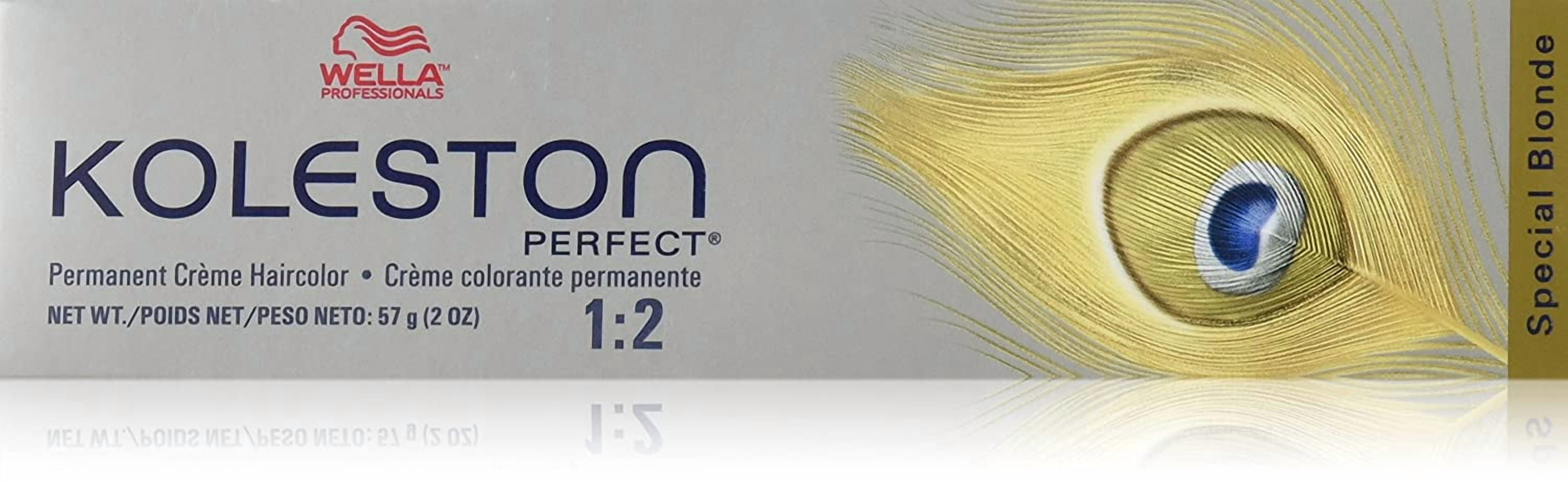 Wella Koleston Perfect 12/61 Special Blond – Violett-Asch Haarfarbe, 60 Ml, Bis Zu 100 % Grauabdeckung