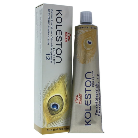 Koleston Perfect Permanent Creme Haircolor - 12 81 Special Blonde-Pearl ash by Wella for Unisex - 2 oz Hair Color