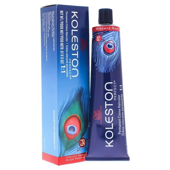 Koleston Perfect Permanent Creme Haircolor - 33 66 Dark Brown Intense-Violet Intense by Wella for Unisex - 2 oz Hair Color