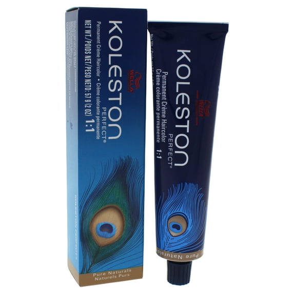 Koleston Perfect Permanent Creme Haircolor - 66 0 Intense Dark Blonde-Natural by Wella for Unisex -