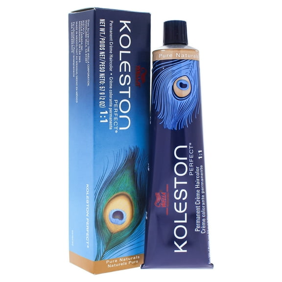 Koleston Perfect Permanent Creme Haircolor - 9 0 Very Light Blonde-Natural by Wella for Unisex - 2 oz Hair Color