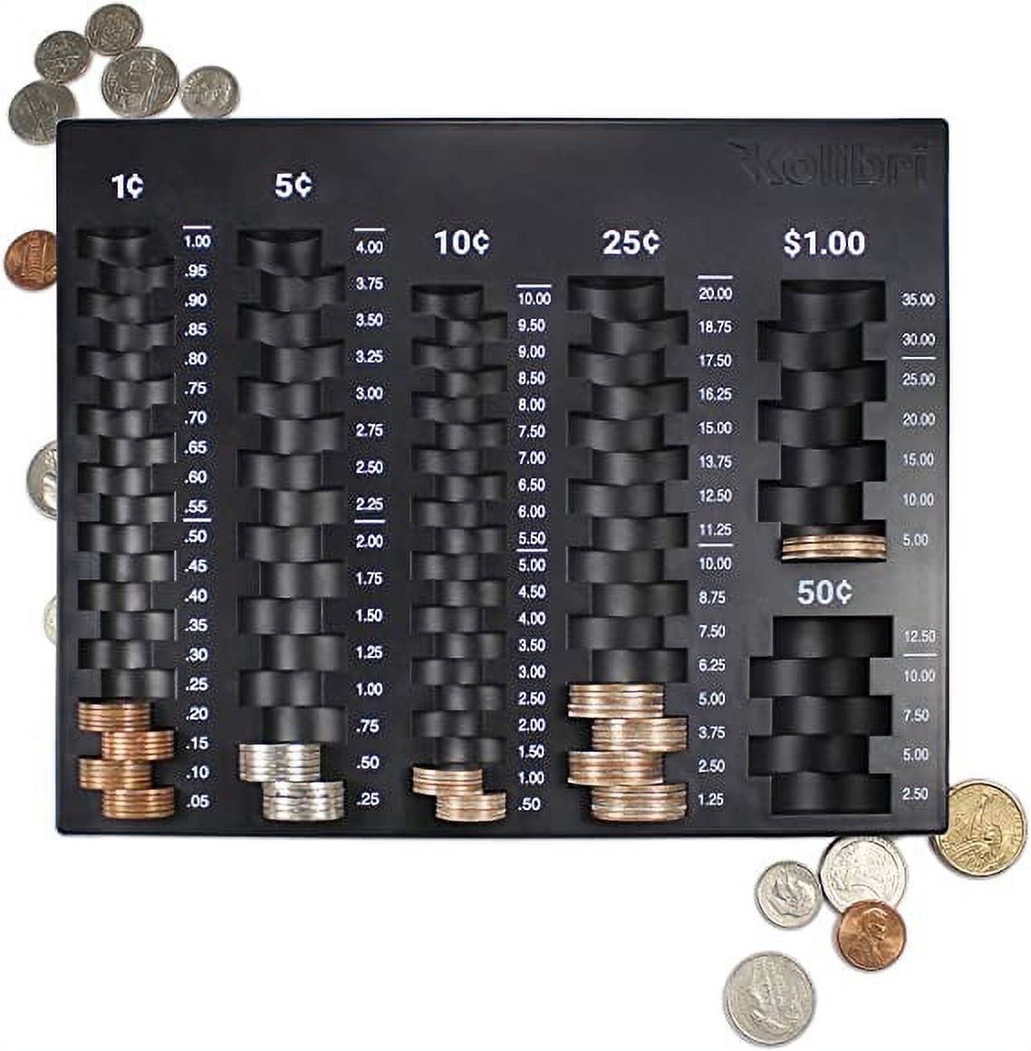 ICONEX OnePiece Plastic Coin Tray 1 x Coin Tray Beige Plastic