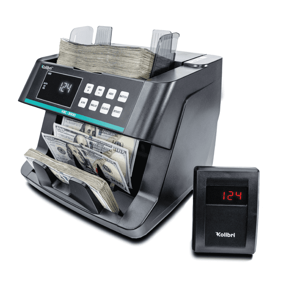 Kolibri KBC-3000 Top Loading Bill Counter