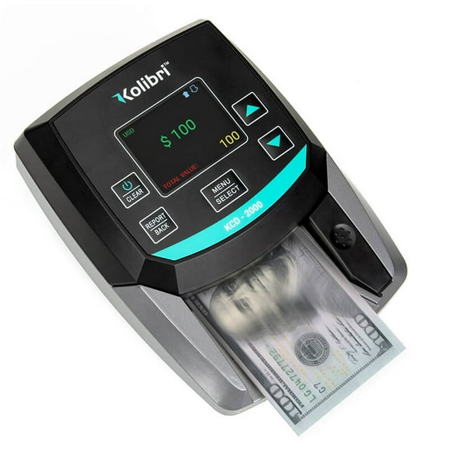 Kolibri KCD-2000 All-Orientation Counterfeit Money Detector & Bill Counter