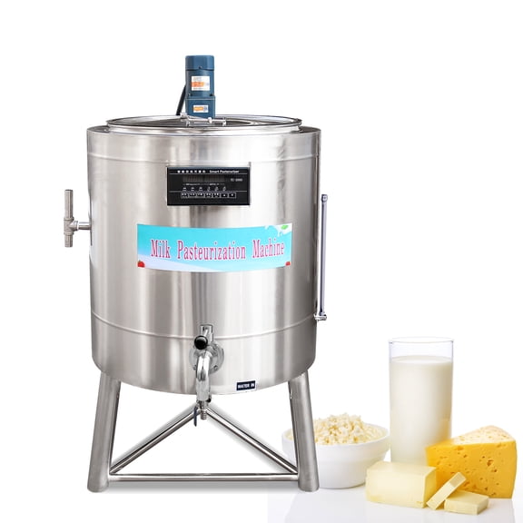 Kolice Commercial 150L Milk Pasteurizer Pasteurization Machine Sterilization Dairy Pasteurizer for Milk, Coffee, Ice Cream Mix.,Juice,Sauce-220V,3 Gear Pasteurization Control