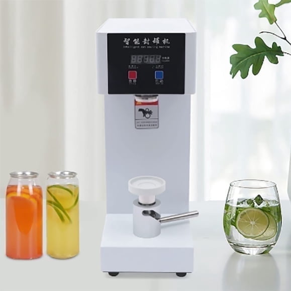 Kolice Commercial Automatic Can Sealer, Can Seamer, Can Seaming Closing Capping Machine, Cup Sealing Machine, 2.2" Can Dia