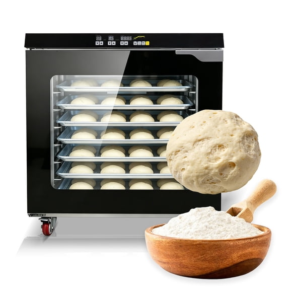 Kolice Commercial Baking Proofer Cabinet 8 Trays 18''x26'' Sheet Pans, Bread Proofer 280L,  Dough Fermentation Machine with Humidity and Temperature Control