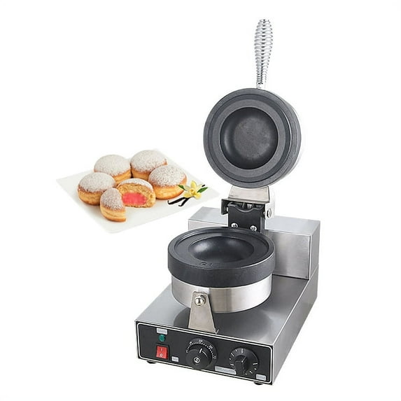 Kolice Commercial Donut Ice Cream Waffle Machine, Italy Gelato Panini Press, Ice Cream Sandwich Press Machine