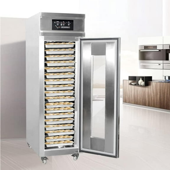 Kolice Commercial Dough Baking Proofer, Bread Proofer, Fermenter, Food Processing Machine-Integrated Freezing,Thawing, 16 Tray, 600L,Temperature : -22C to 45C