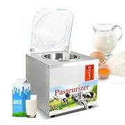Kolice Commercial Milk Pasteurization Machine, Gelato ice Cream Mix Pasteurizer, Juice Pasteurization Machine,Sterilization Dairy Equipment