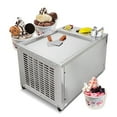 thumbnail image 1 of Kolice Counter Top Commercial 18"x18" Single Pan Roll Ice Cream Machine-3 Buckets, Auto Defrost, 1 of 9