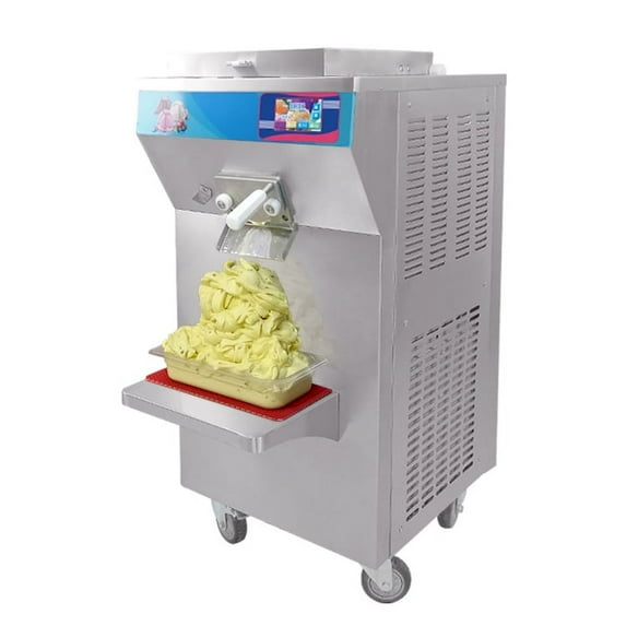 Kolice ETL Commercial Fruit Gelato Hard Ice Cream Machine, Batch Freezer,Italian Water Ice Machine