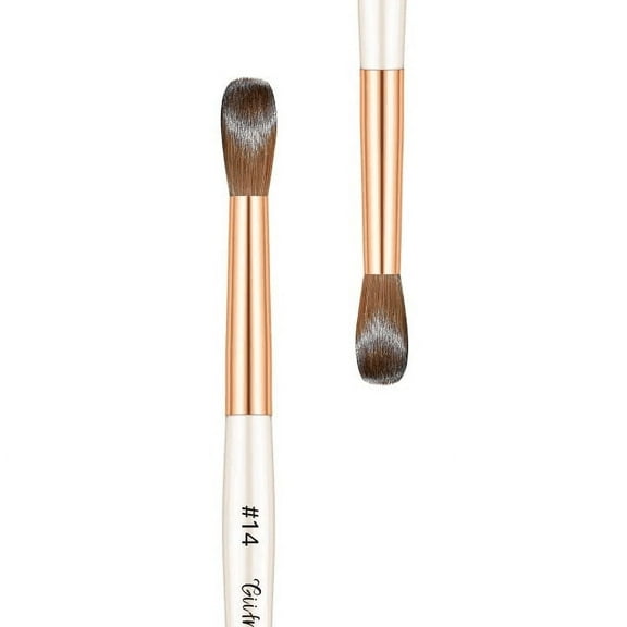 Kolinsky Acrylic Nail Brush Size 14,Nail Art Brush for Acrylic Powder Round Oval Shaped Wood Handle Professional Manicure for DIY Home Salon