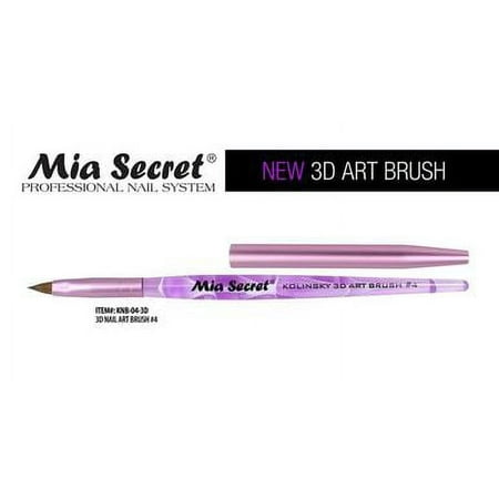 Kolinsky Nail Brushes 04-3D
