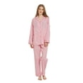 thumbnail image 1 of Kolipajam 100% Cotton Pajamas for Women Long-Sleeve Pjs Cozy Button Down Boyfriend Sleepwear S, 1 of 5