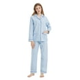 thumbnail image 1 of Kolipajam Cotton Flannel Pajamas for Women 100% Cotton Flannel Pajamas Set Cozy Loungewear L, 1 of 5