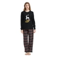 thumbnail image 1 of Kolipajam Couples Matching Pajamas Set 100% Cotton Flannel Pajamas for Couples with Pockets Pjs L, 1 of 5