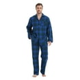 thumbnail image 1 of Kolipajam Men's 100% Cotton Flannel Pajama Set Yarn Dyed Cozy Bottom with Pockets Pjs for Men XXL, 1 of 5