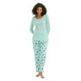 thumbnail image 1 of Kolipajam Women's Cotton Flannel Pajama Set Cozy Drawstring Waist Winter PJs for Women L, 1 of 5