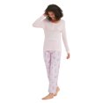 thumbnail image 1 of Kolipajam Women's Cotton Flannel Pajama Set Cozy Drawstring Waist Winter PJs for Women XXL, 1 of 5