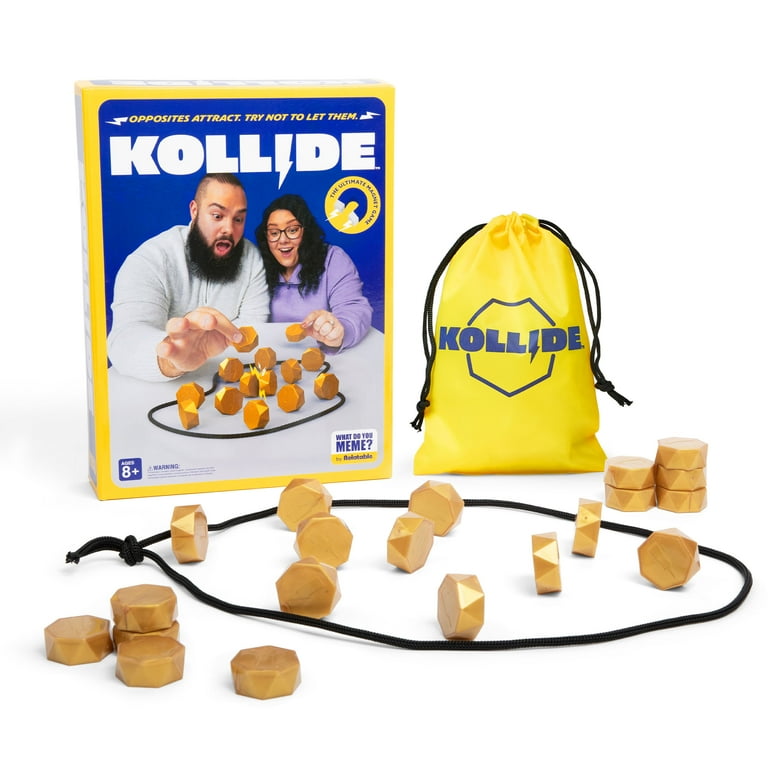 Kollide, The Magnetic Attraction Strategy Game for Ages 8+, by @Games4two & What Do You Meme? Family