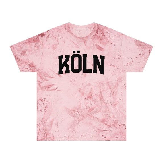 Koln Cologne Germany Moving Shirt Gifts Color Blast Tshirt Tee Crew Neck
