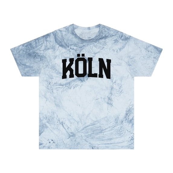 Koln Cologne Germany Moving Shirt Gifts Color Blast Tshirt Tee Crew Neck