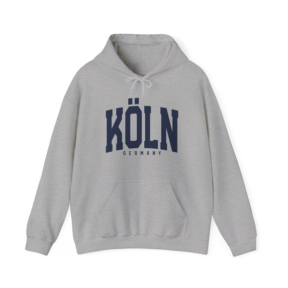 Koln Germany Hoodie, Gifts, Hooded Sweatshirt