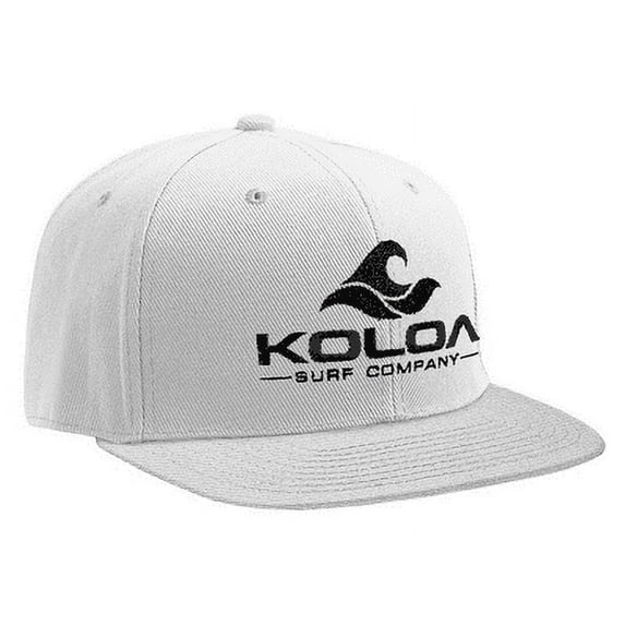 Koloa Surf Classic Solid Snapback Hats with Embroidered Logo in 22 Colors